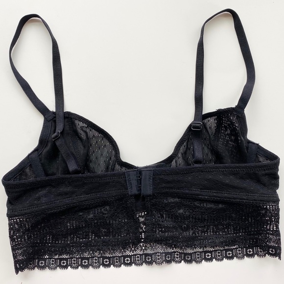 4/$20 Free People Intimately lace bralette unpadded 34A - Picture 2 of 8
